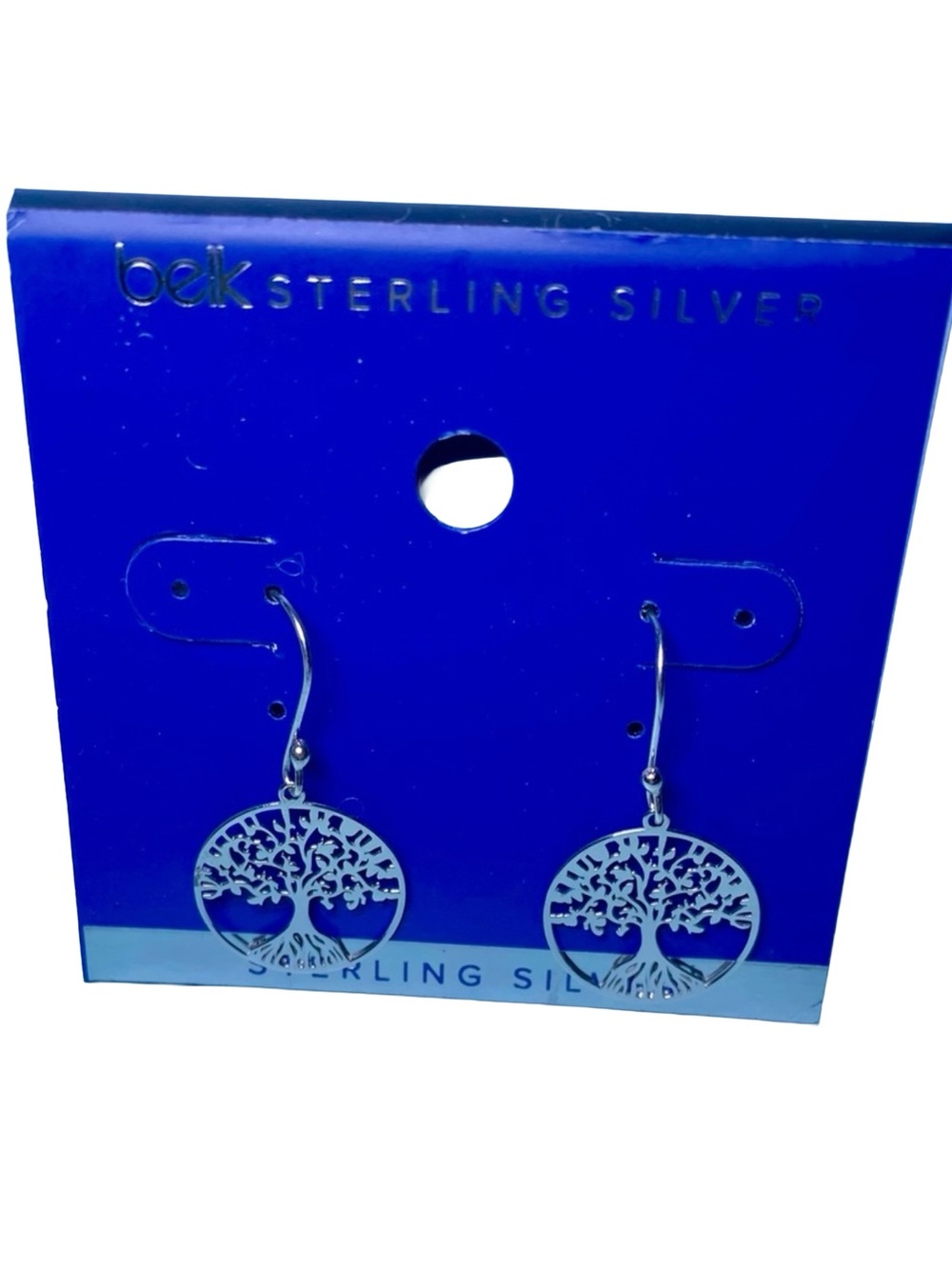 Tree of Life Sterling Silver Dangle Belk Silverworks Earrings